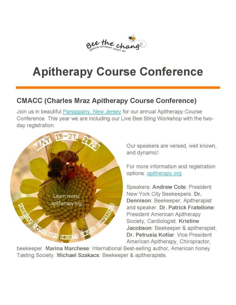 Apitherapy Course/Conference