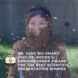 Dr. Judy Wu-Smart, Hoopingarner Award Winner